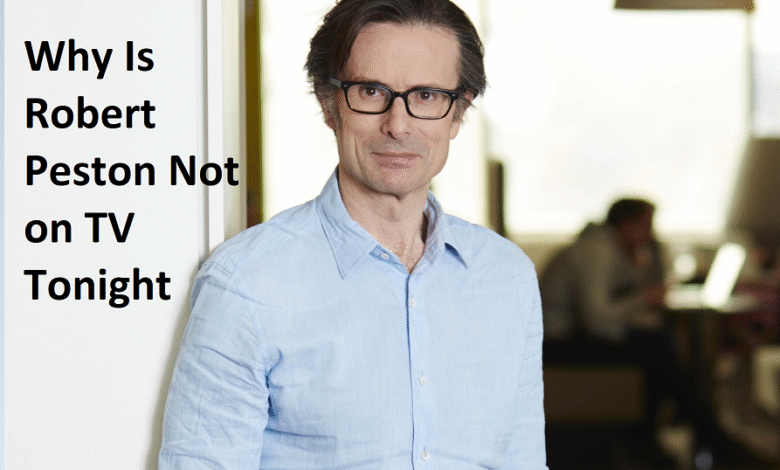 Why Is Robert Peston Not on TV Tonight