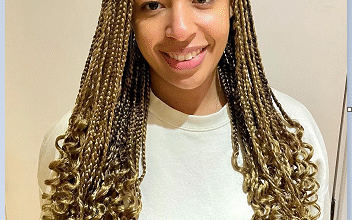 Medium Knotless Braids