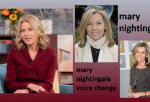 mary nightingale voice change