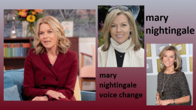 mary nightingale voice change