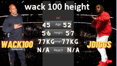 wack 100 height