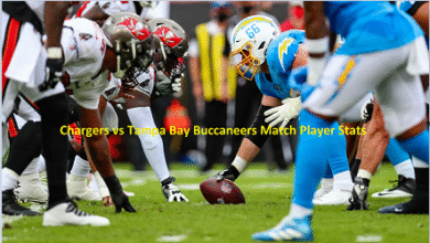 chargers vs tampa bay buccaneers match player stats