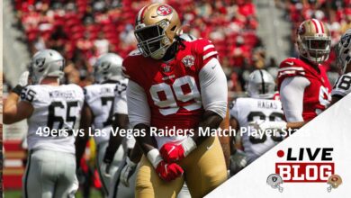 49ers vs Las Vegas Raiders Match Player Stats