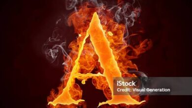 Fire Alphabet A to Z