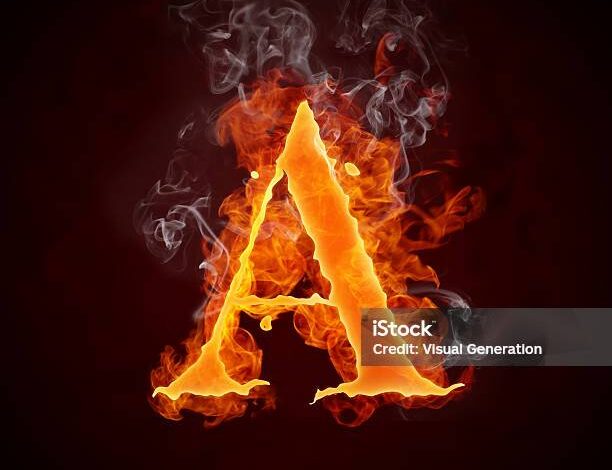 Fire Alphabet A to Z