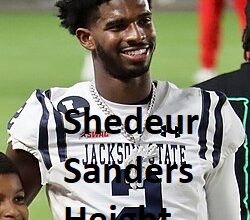 Shedeur Sanders Height