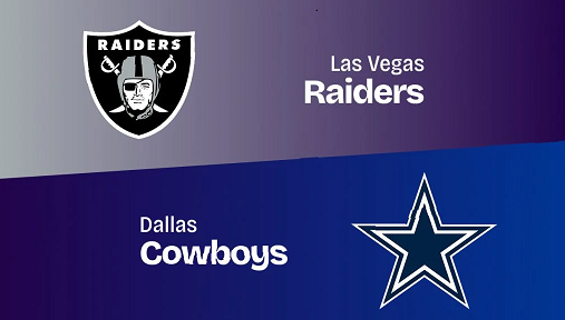 Dallas Cowboys vs Las Vegas Raiders Match Player Stats