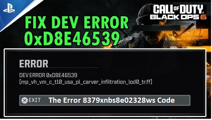 The Error 8379xnbs8e02328ws Code