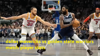 dallas mavericks vs golden state warriors match player stats